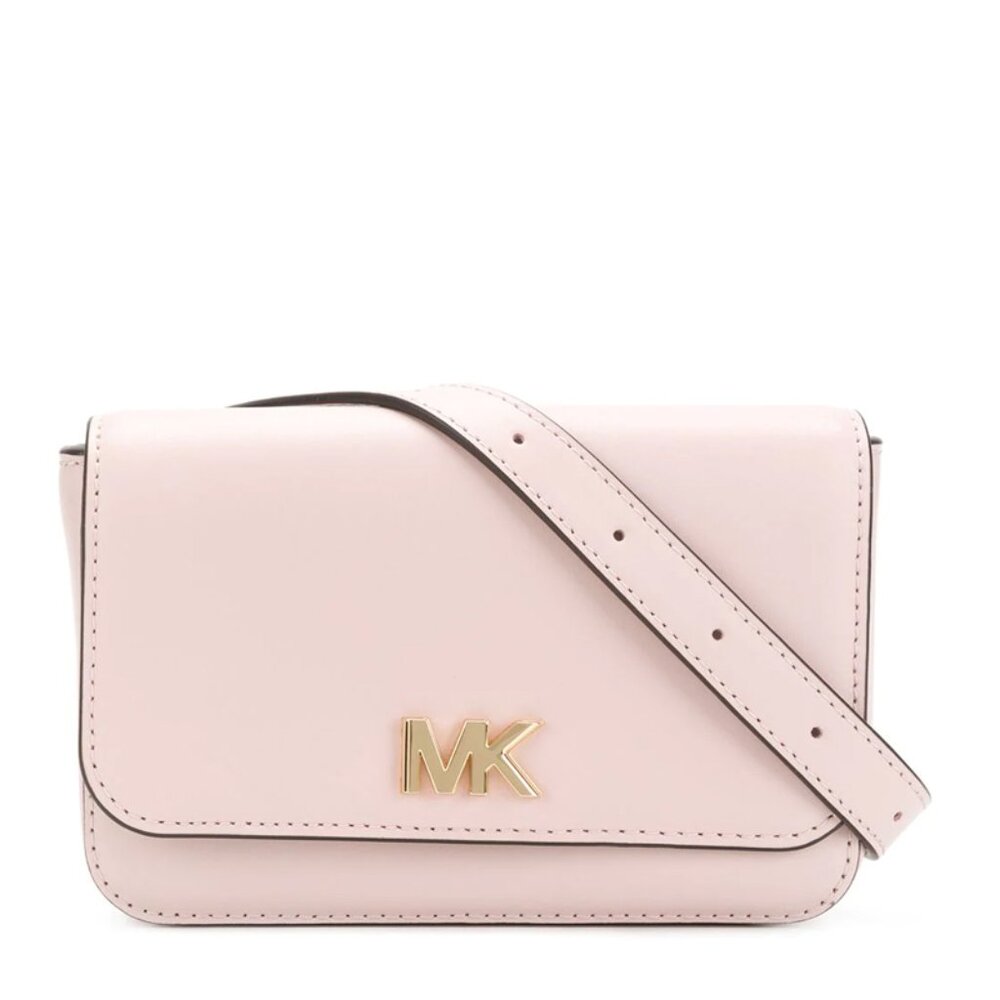 MICHAEL KORS Mott Leather Belt Bag (Calfskin Light Pink) [30S8GOXN1L 187]